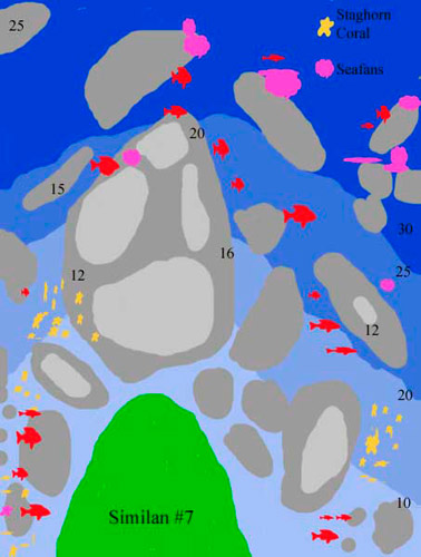 Deep Six, Croisière îles Similan