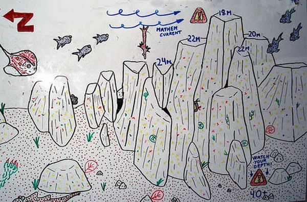 les sites de plongees aux iles similans koh bon en Thaïlande